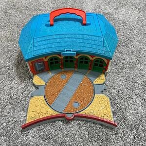 Thomas and Friends Tank Engine Train Take Along Roundhouse Portable Toy Playset